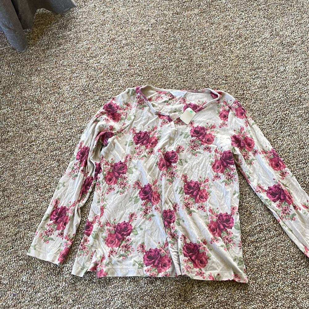 Charter club long sleeve women’s shirt